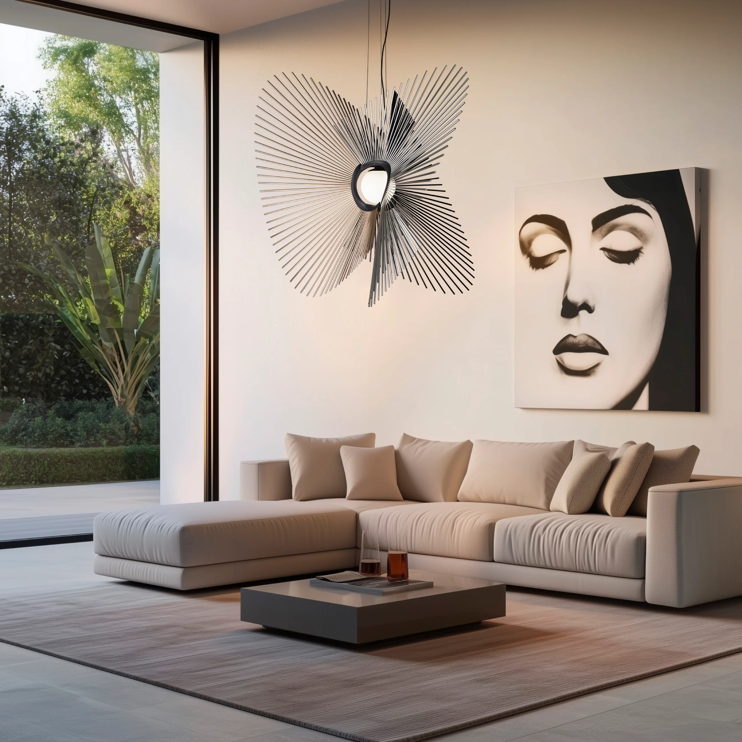 Pendelleuchte Aloura im Interieur, Foto 2