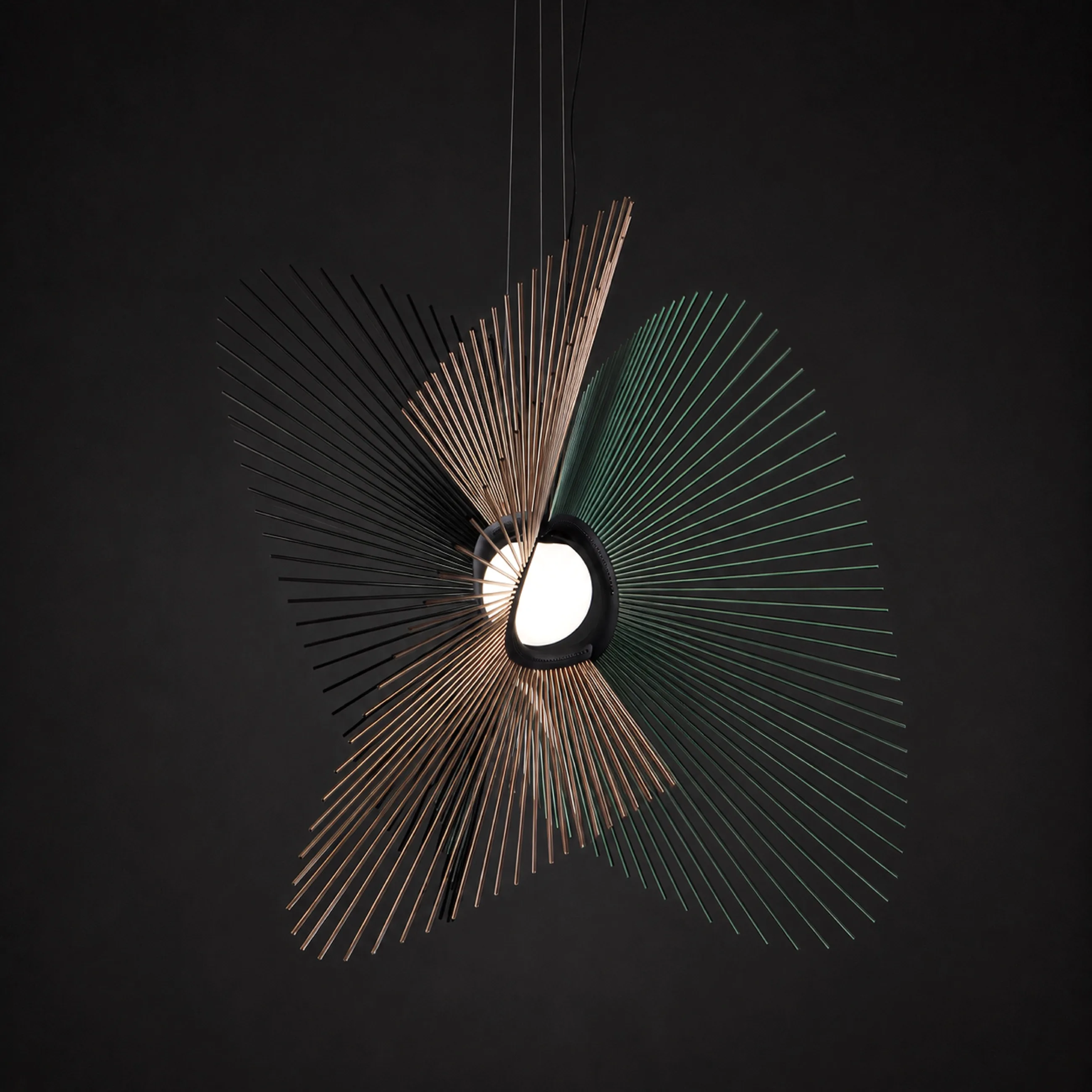 Aloura pendant light, studio photo 5