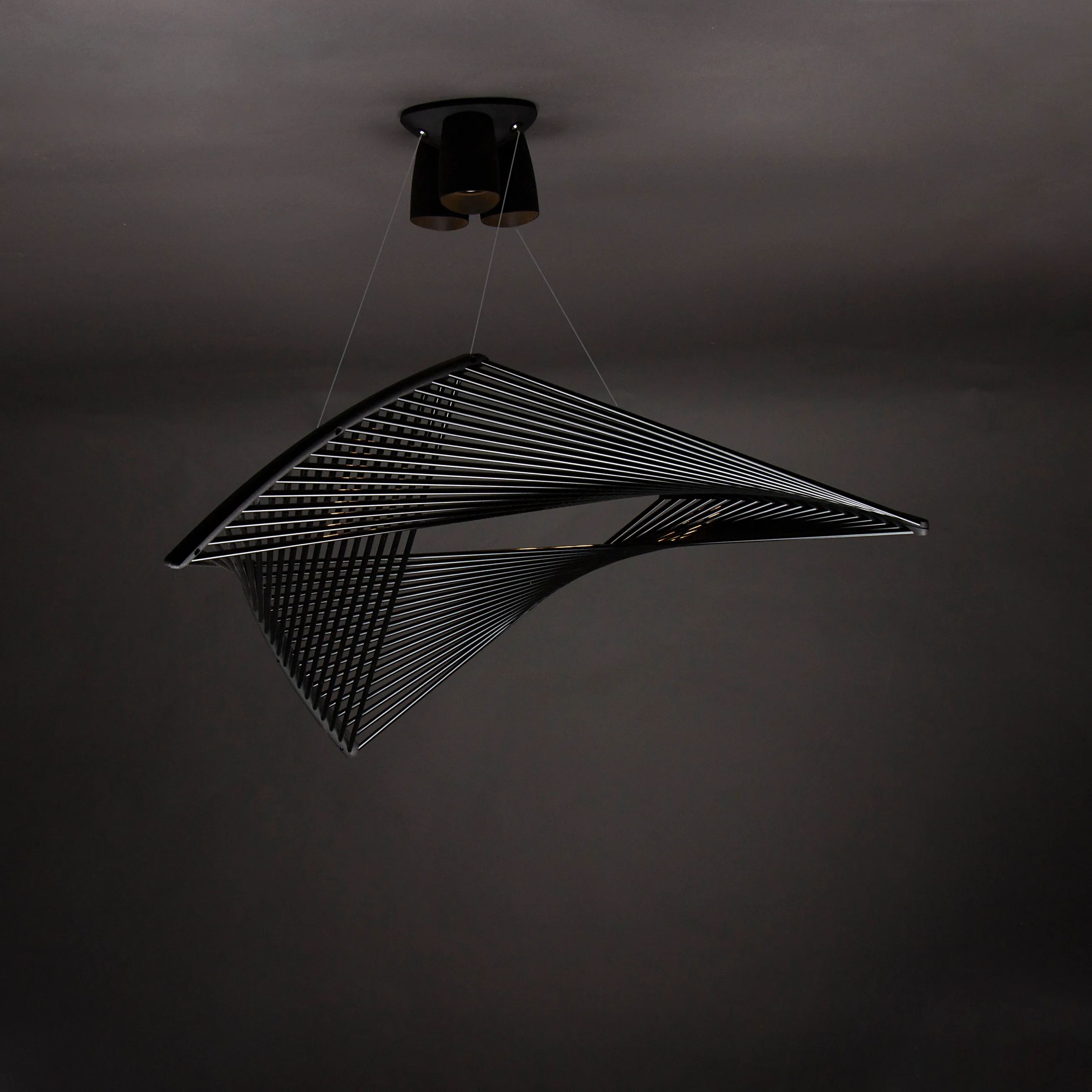 Delta pendant light, studio photo 7