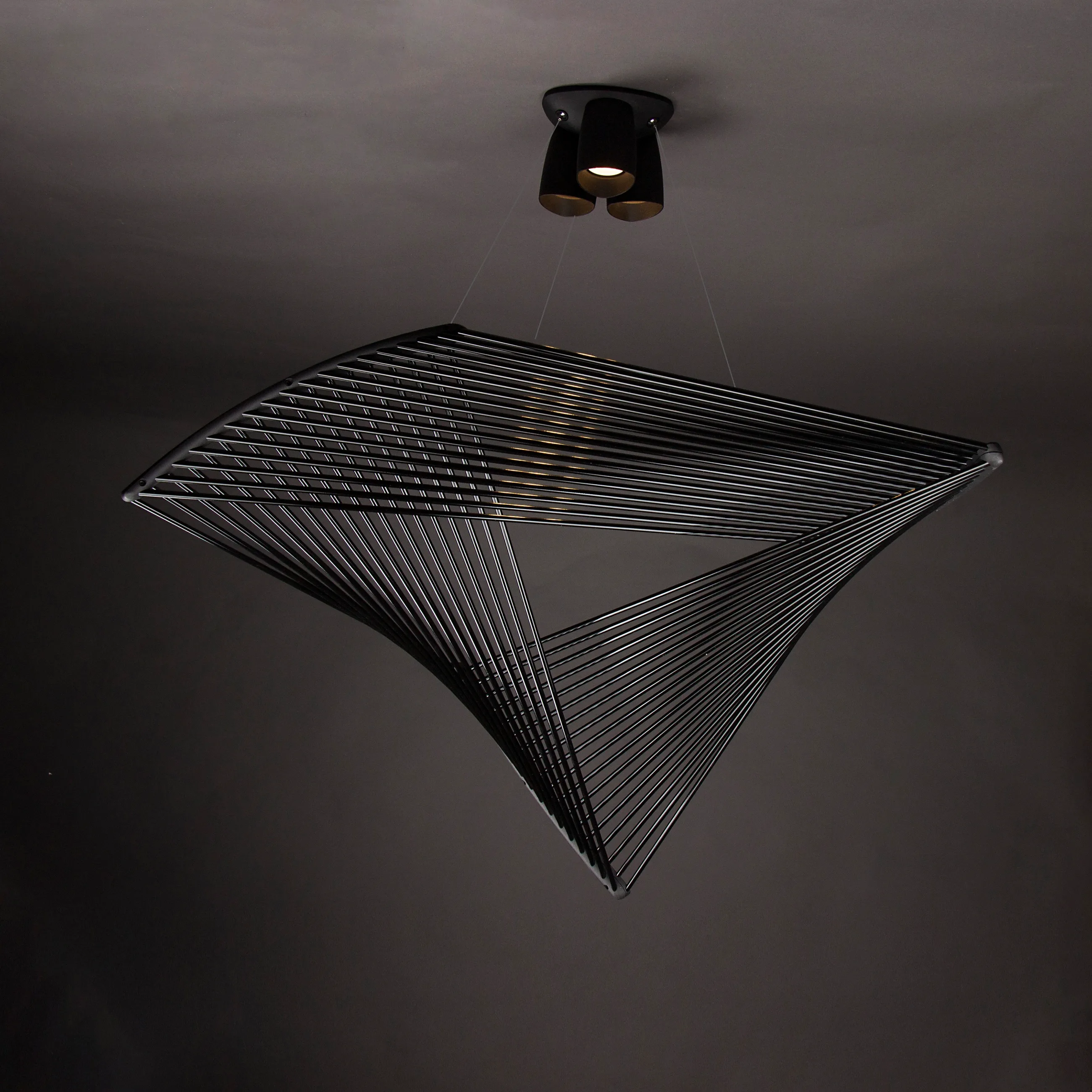 Delta pendant light, studio photo 5