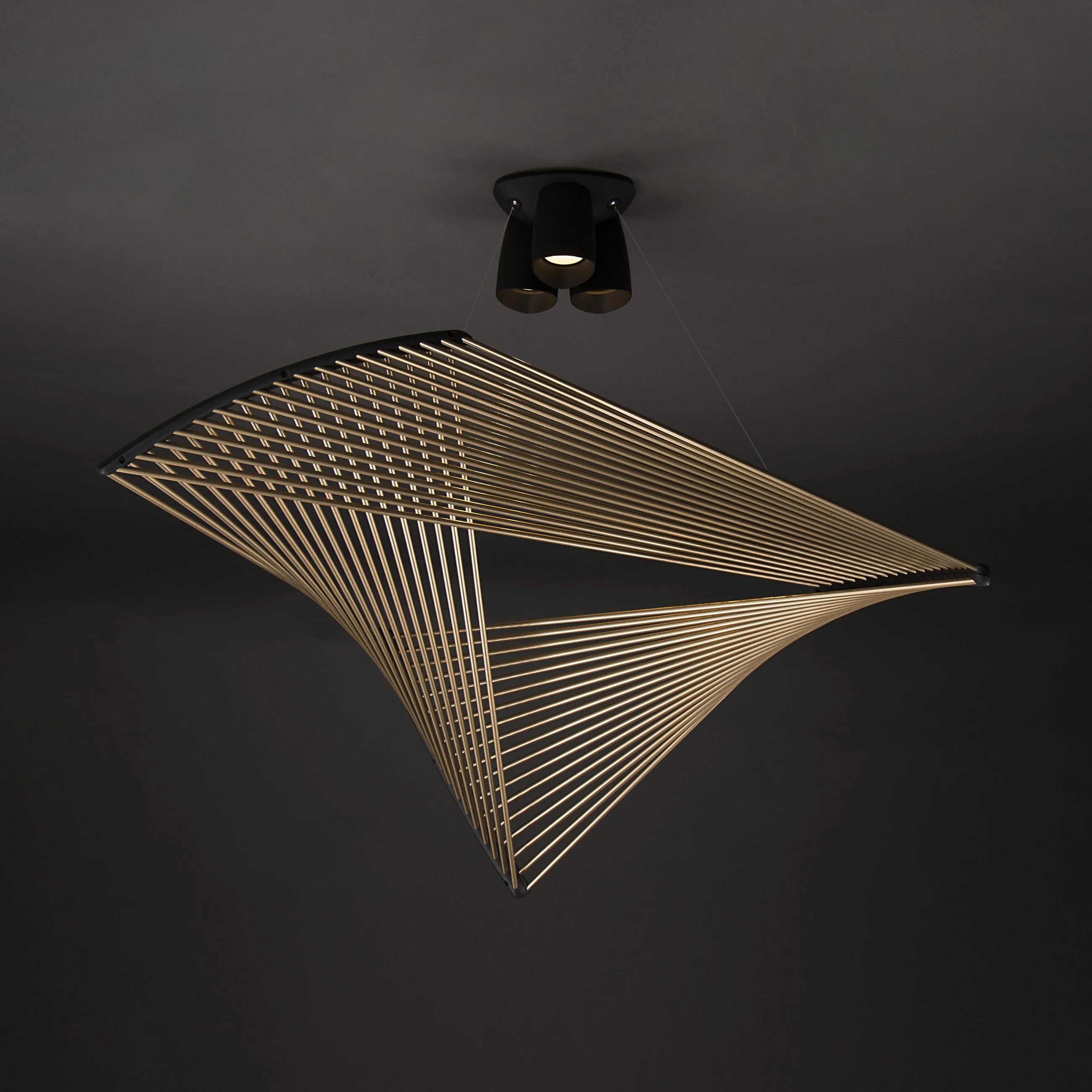 Delta pendant light, studio photo 13