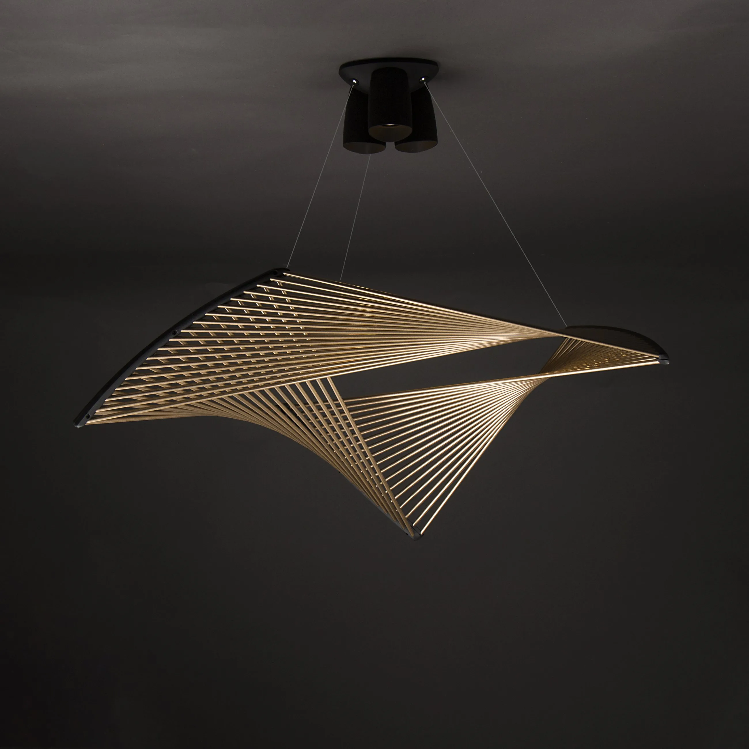 Delta pendant light, studio photo 14