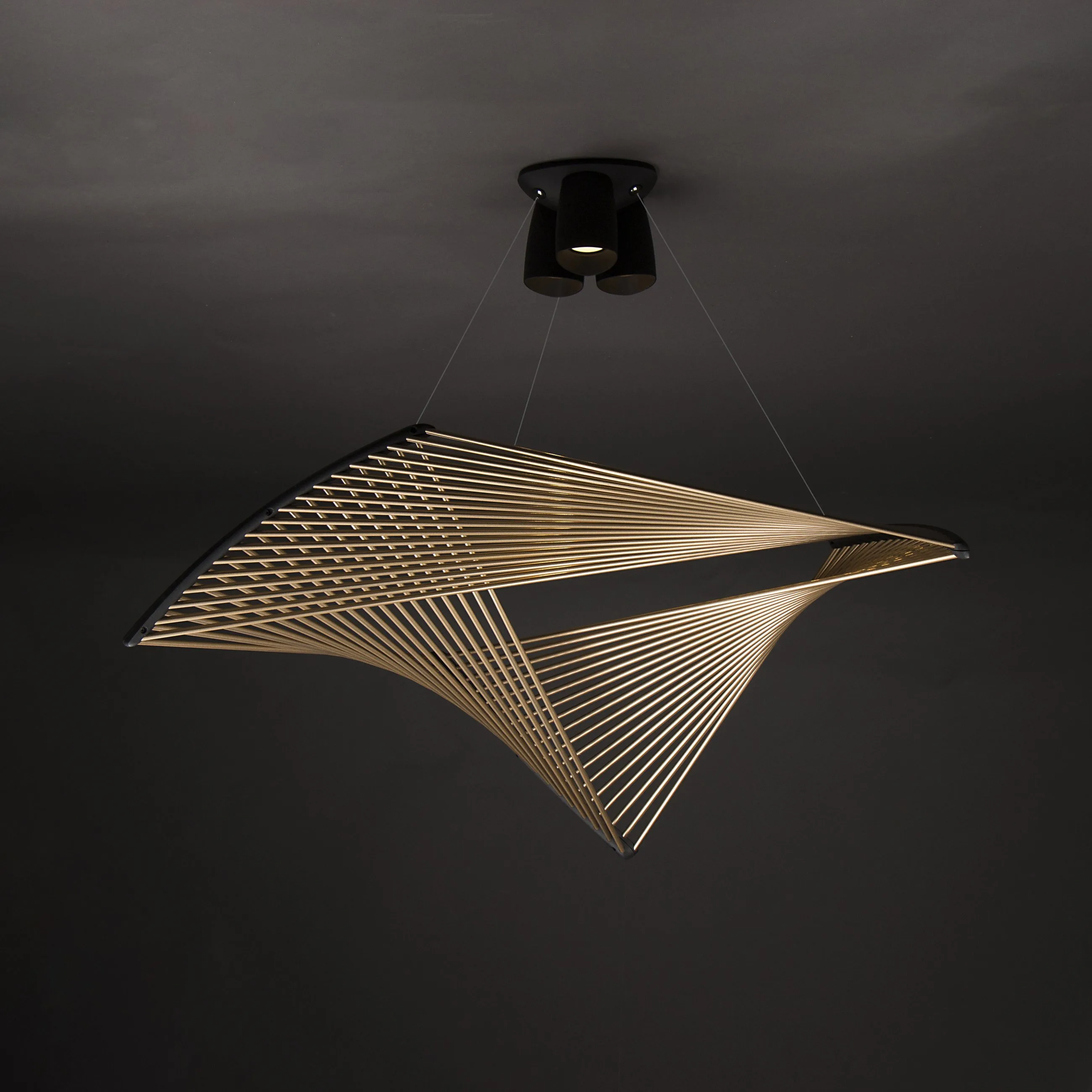 Delta pendant light, studio photo 17