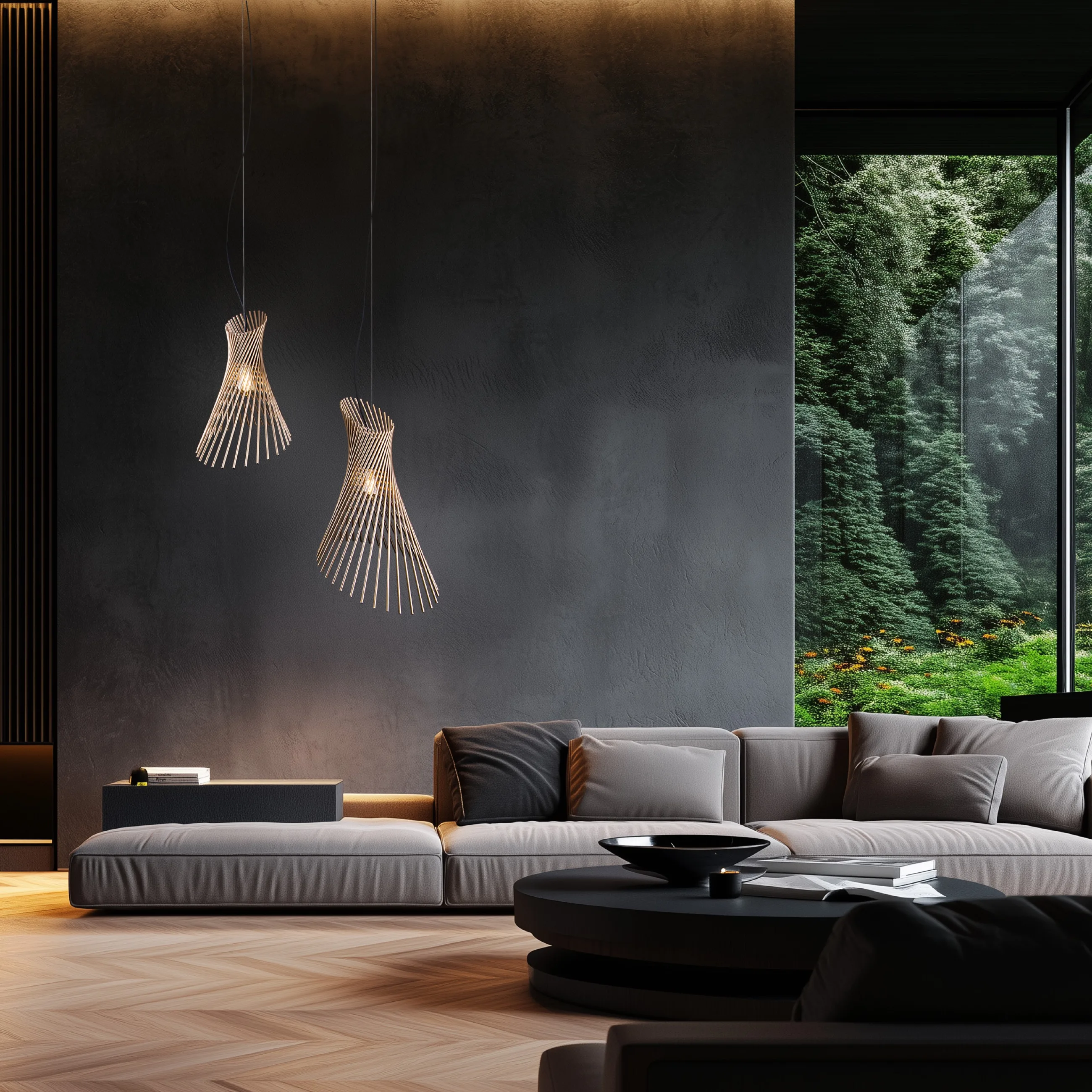 Pendelleuchte Diva im Interieur, Foto 1