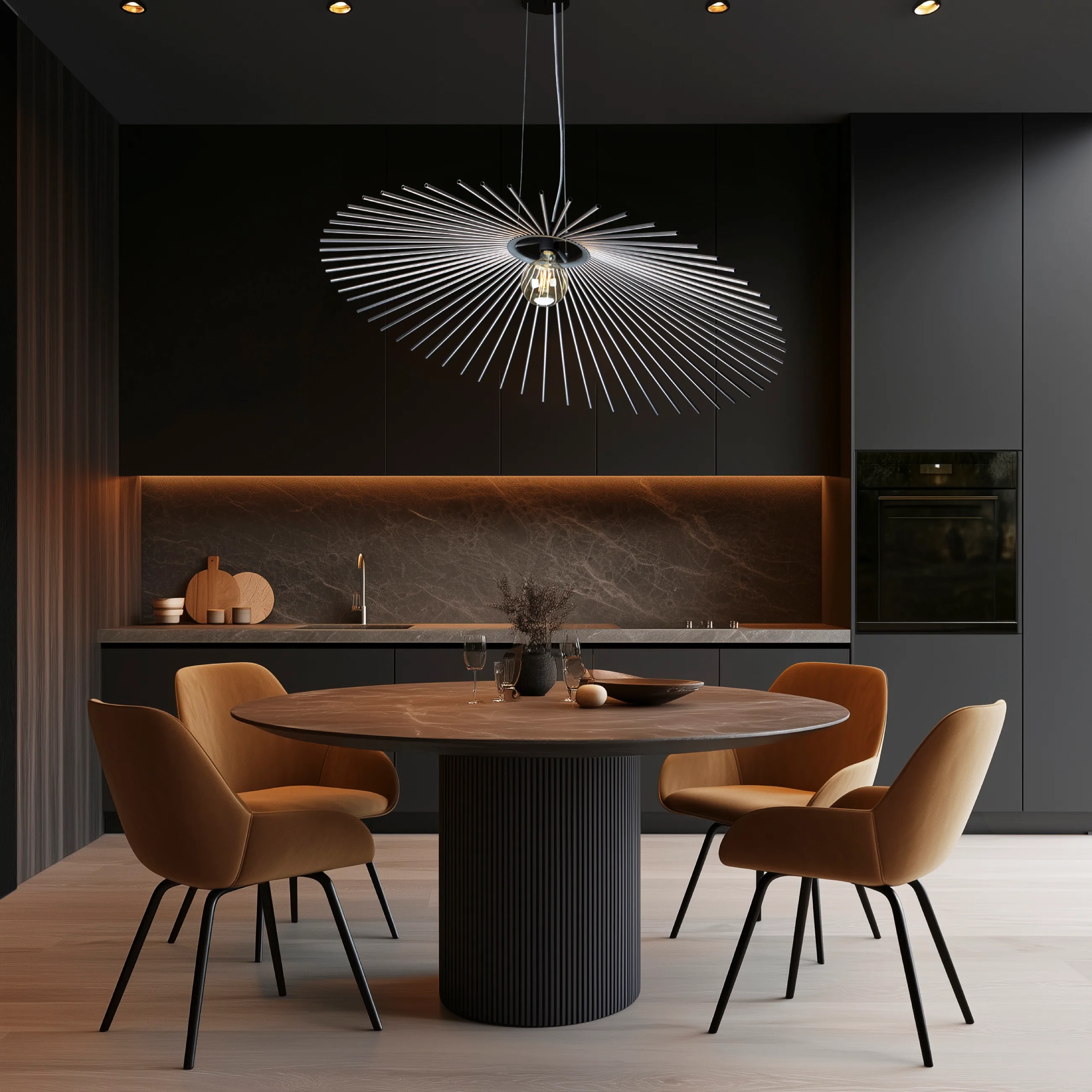 Pendelleuchte Galaxy im Interieur, Foto 1