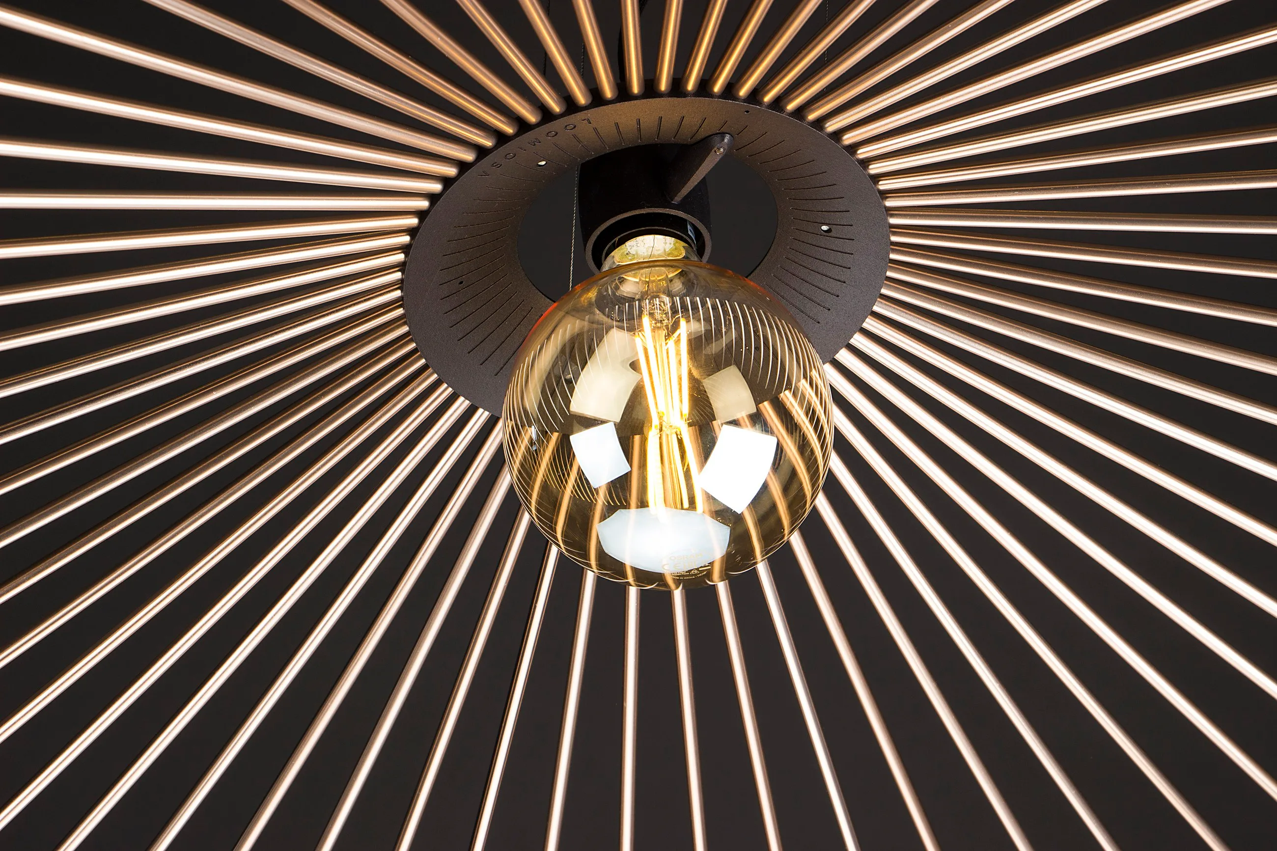 Galaxy pendant light, studio photo 10