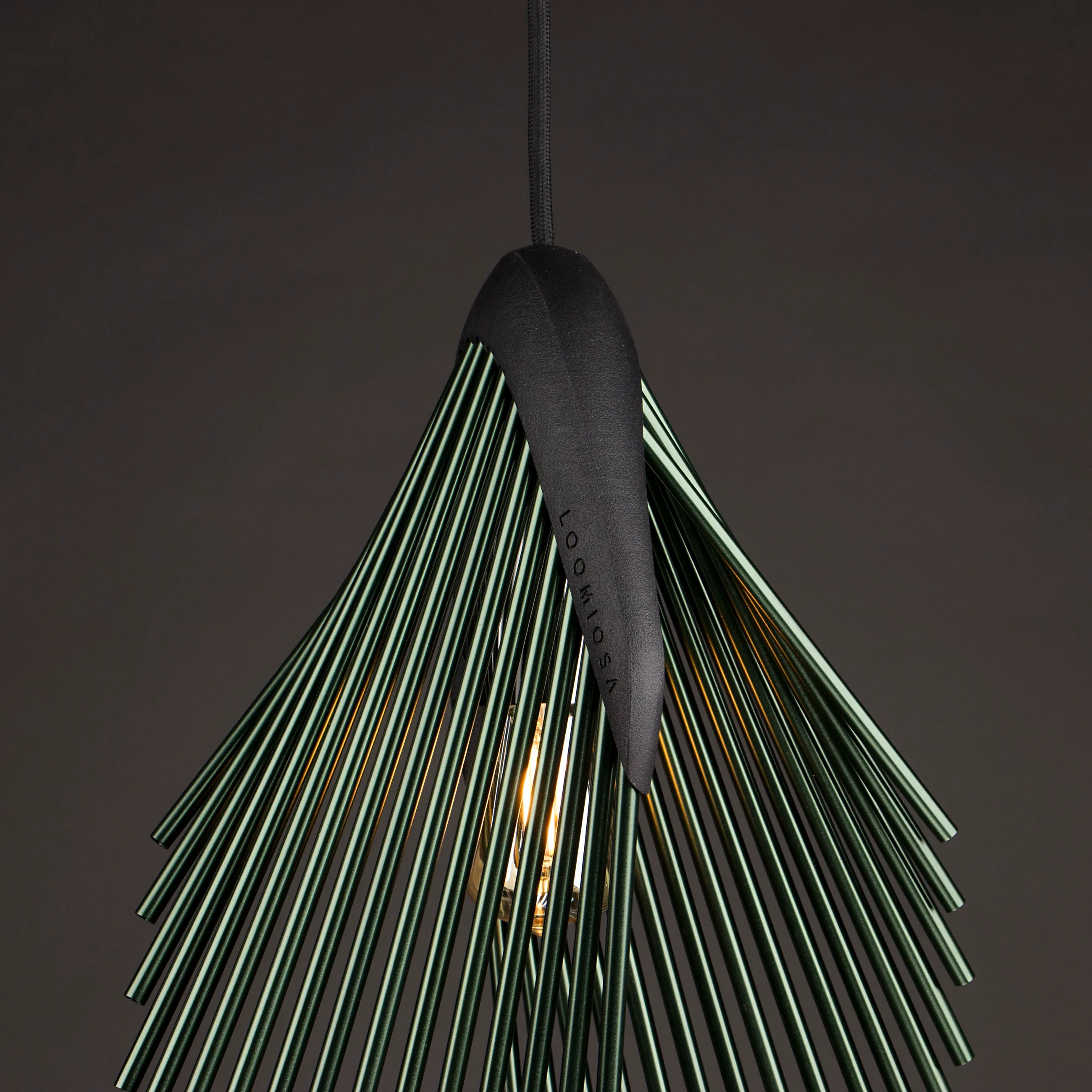 Leaf pendant light, studio photo 9