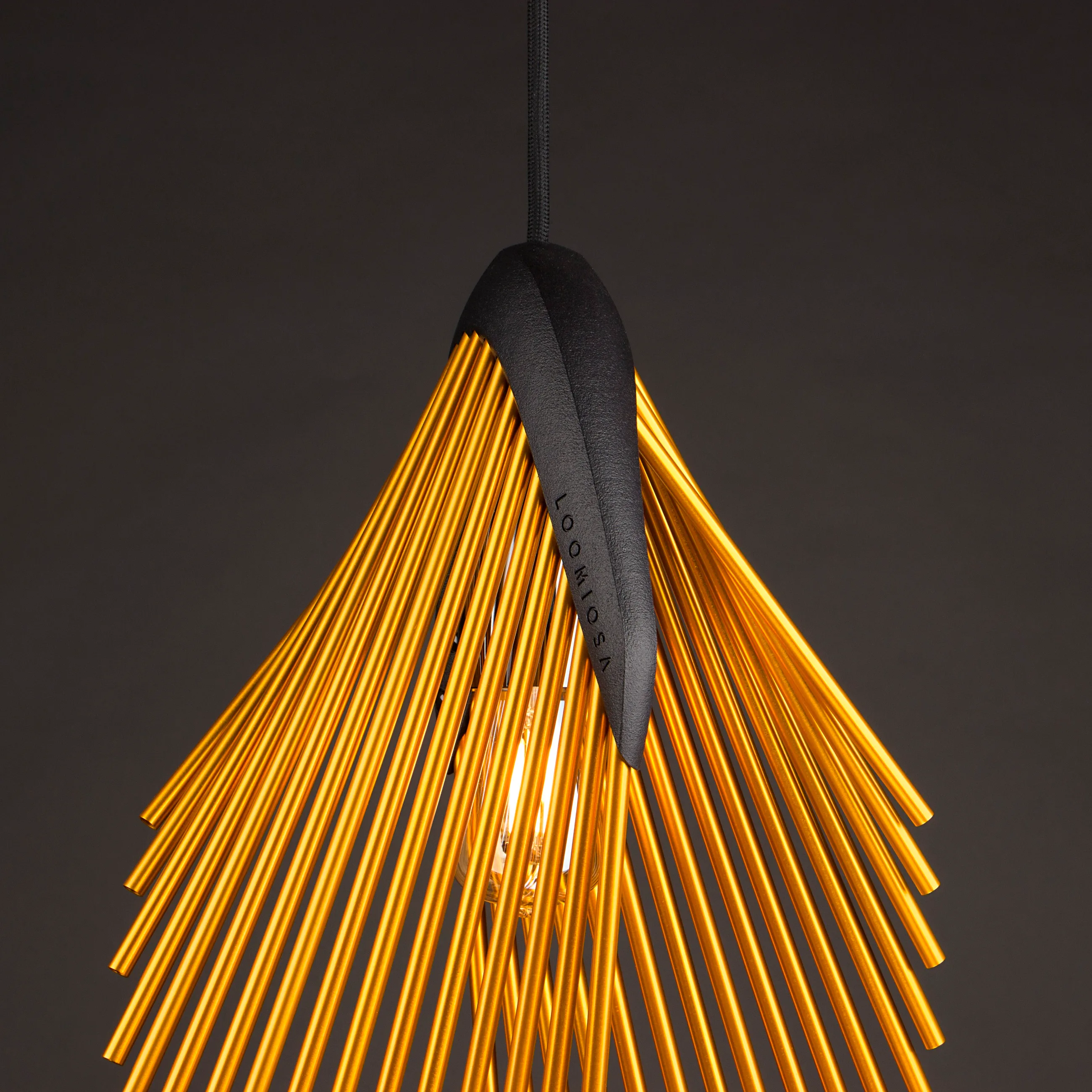 Leaf pendant light, studio photo 6