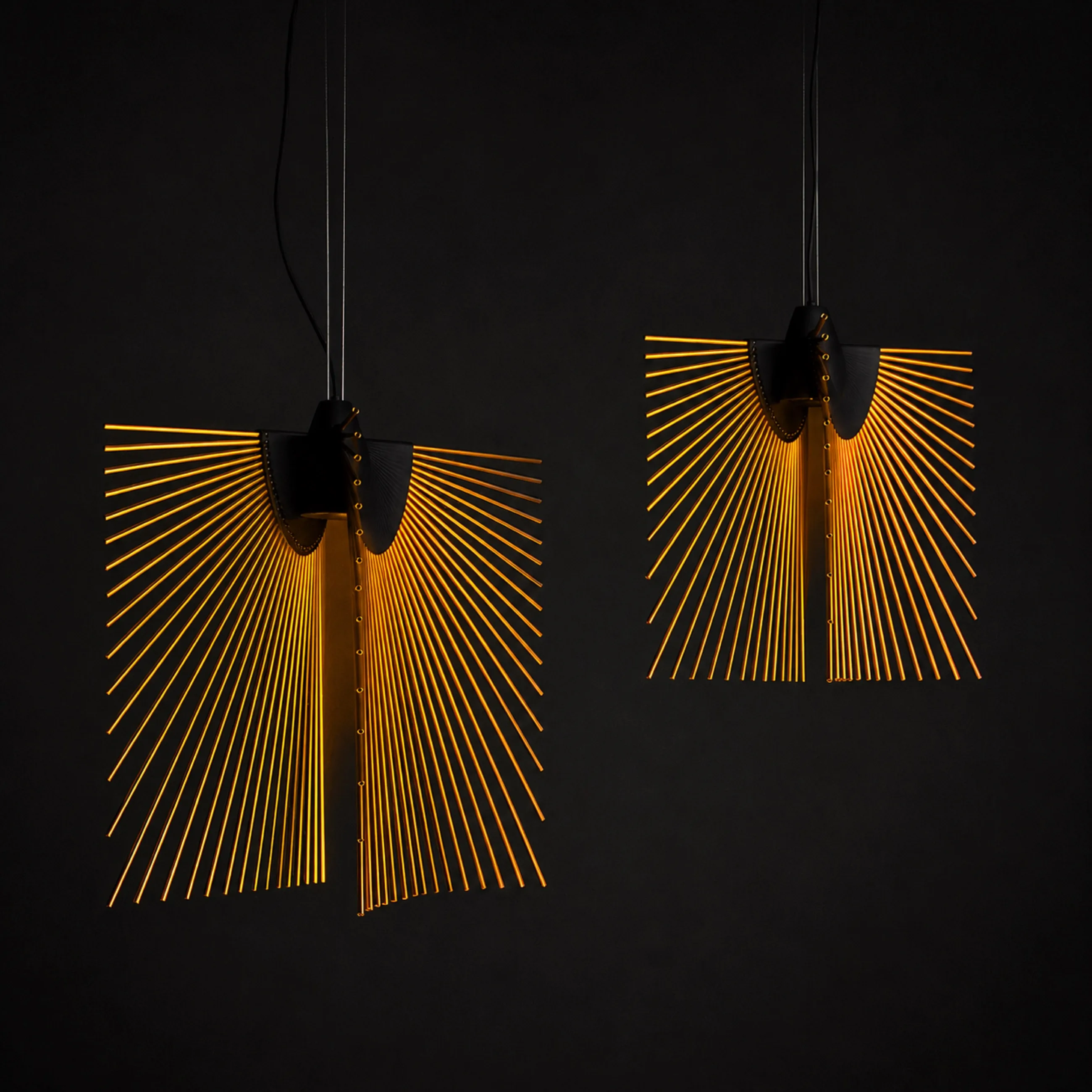 Quadra pendant light, studio photo 3