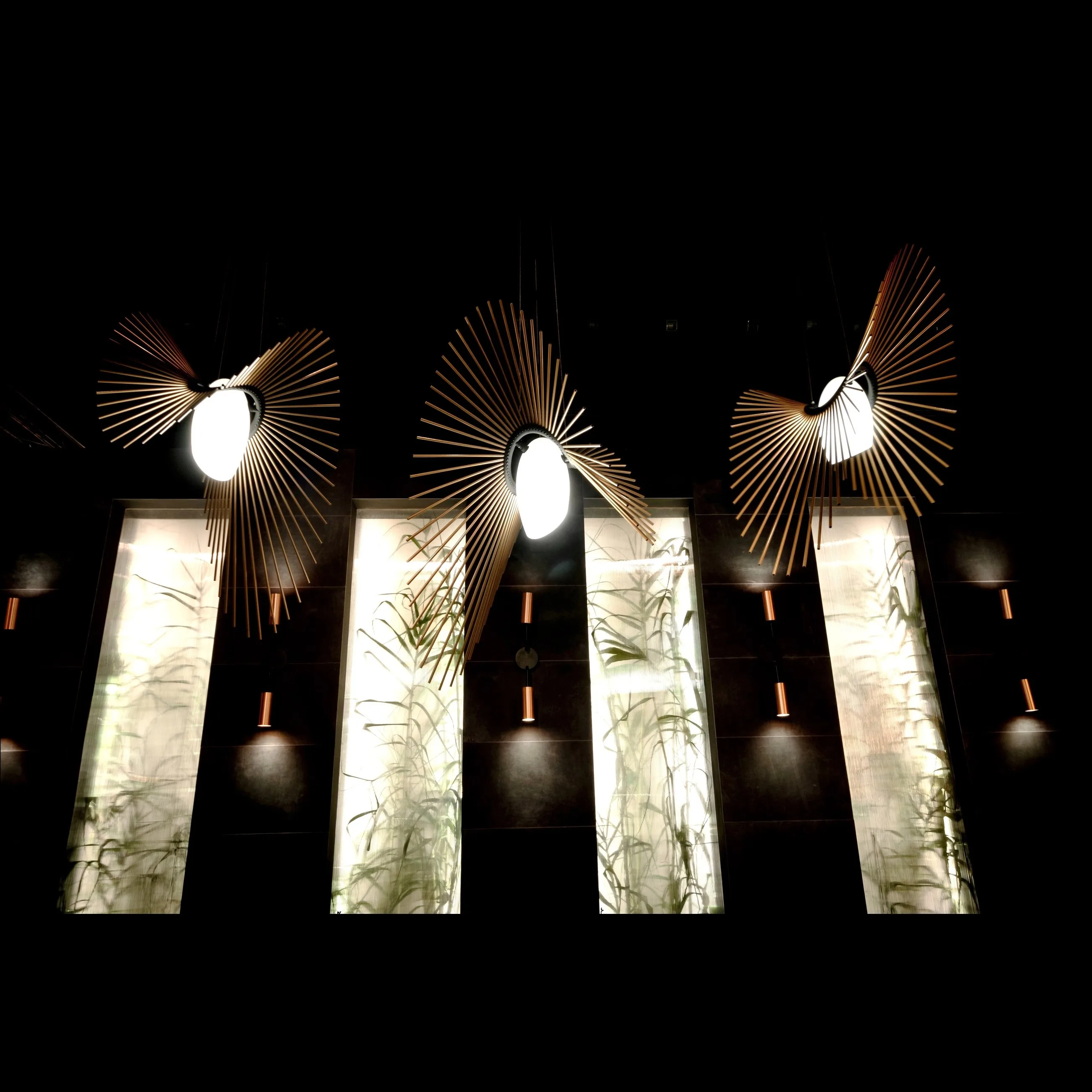 Space pendant light on the Loomiosa stand at Salon Budapest 2021, photo 1